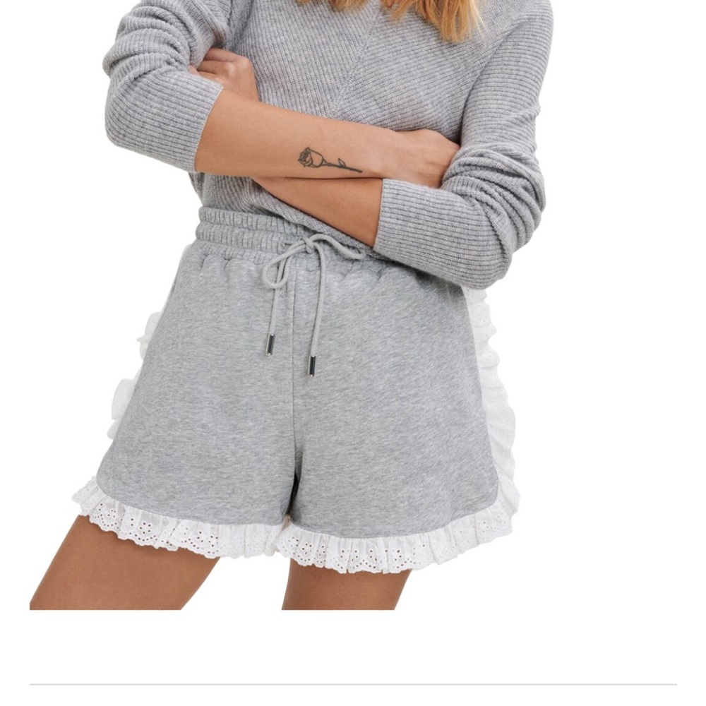 Maje lace shorts